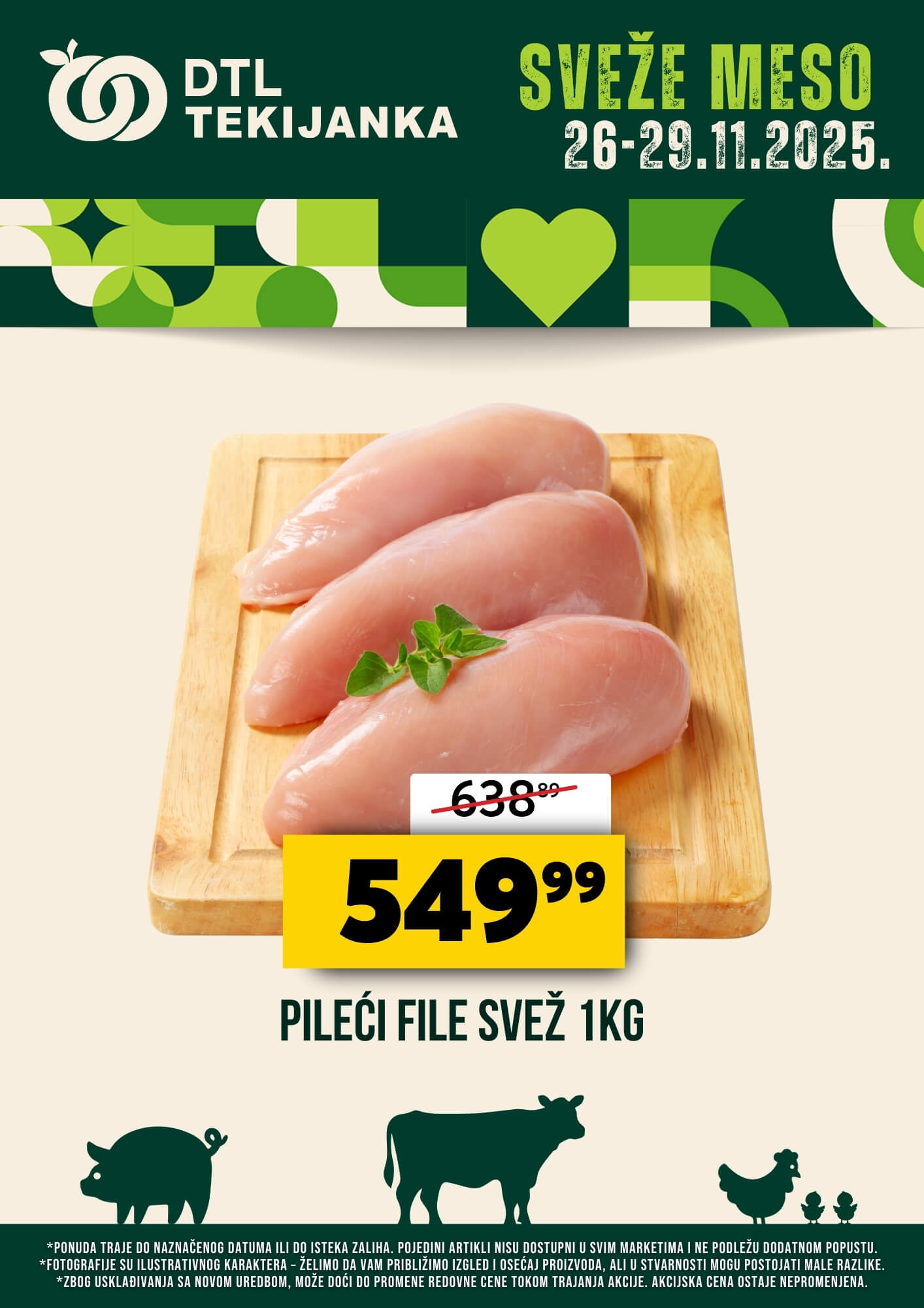 Sveže meso 26-29.11.2025