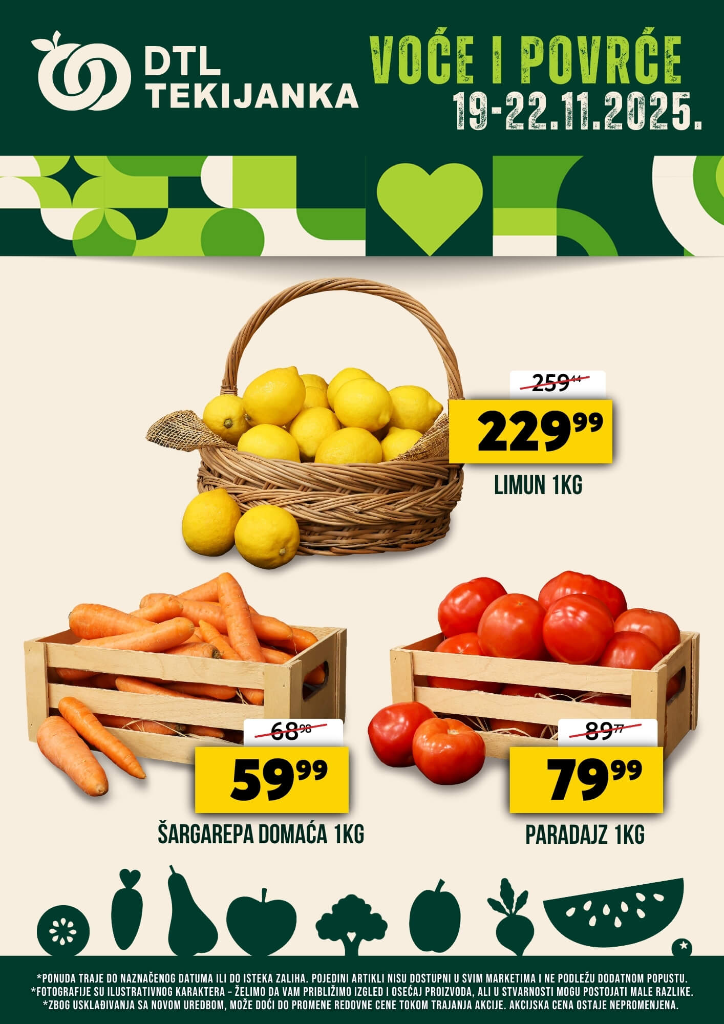 Voće i povrće 19-22.11.2025