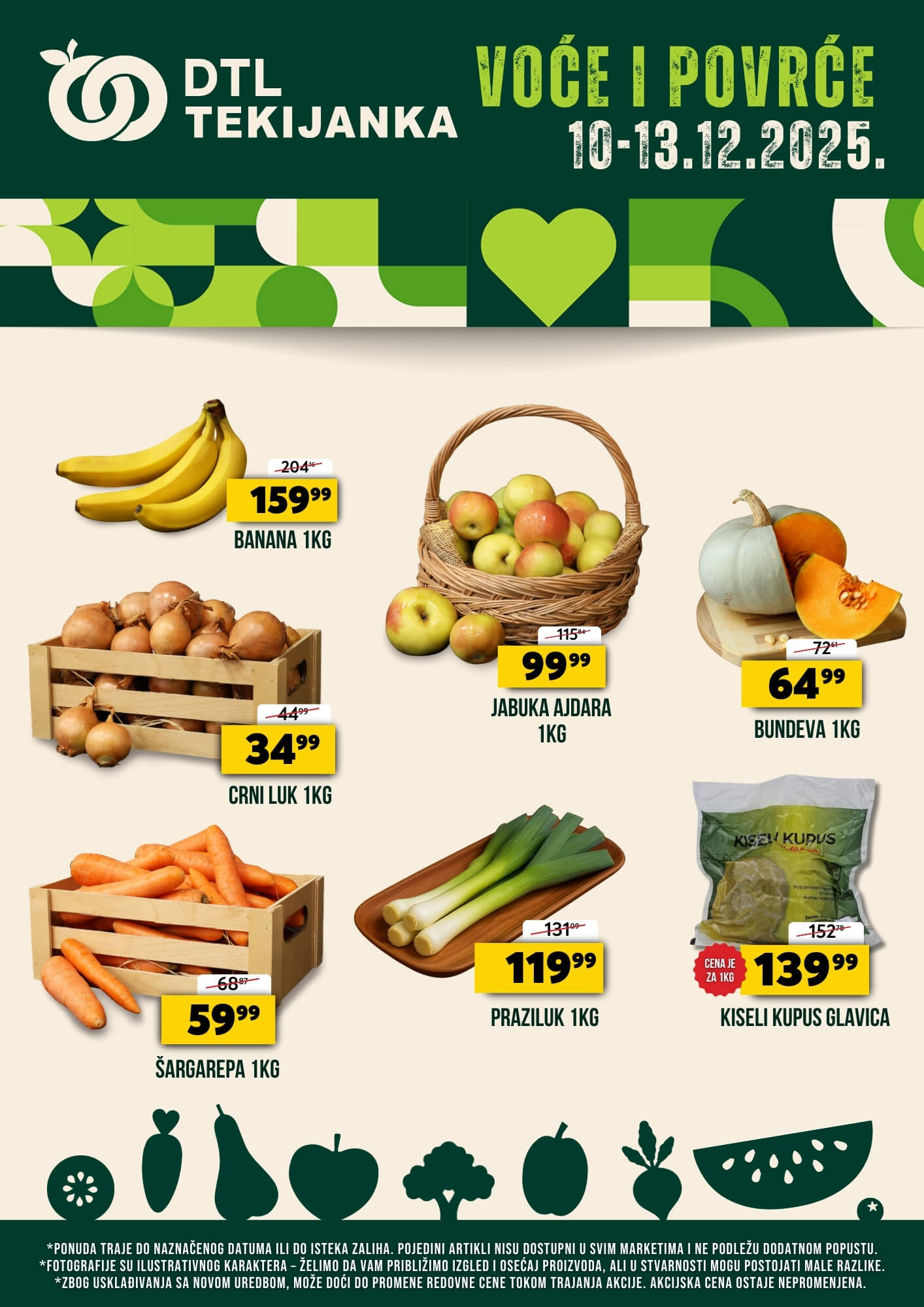 Voće i povrće 10-13.12.2025