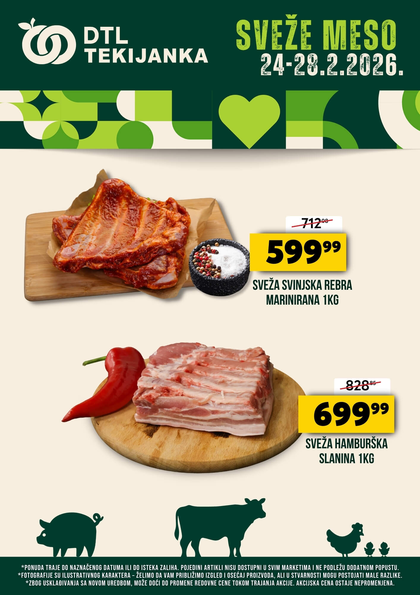 Sveže meso 24-28.2.2026