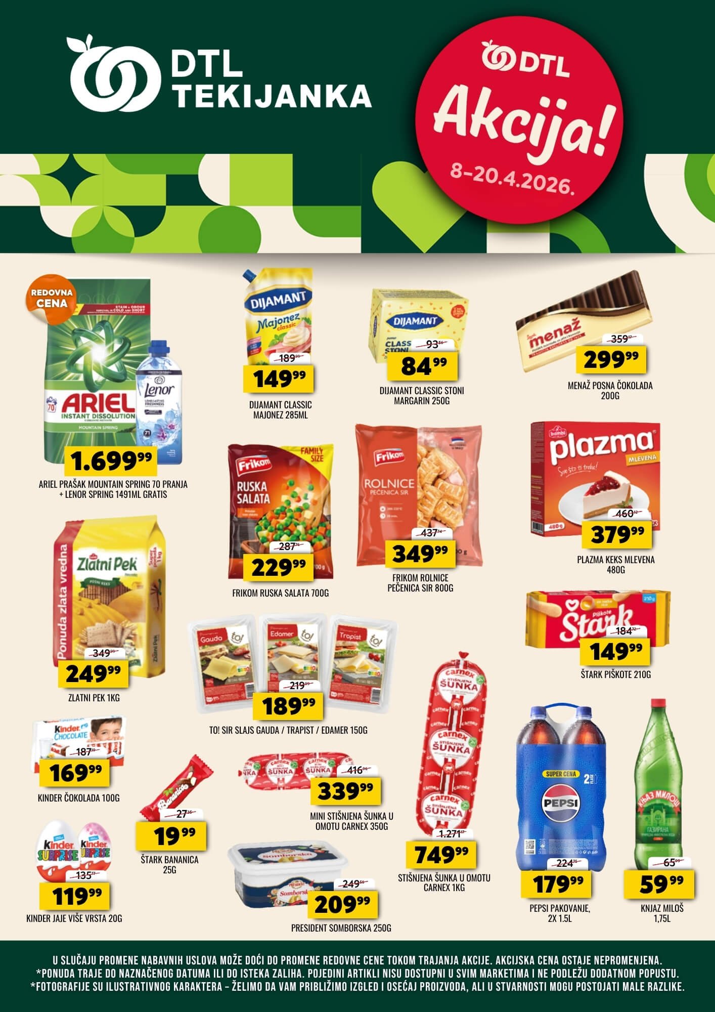 DTL akcija 8-20.4.2026