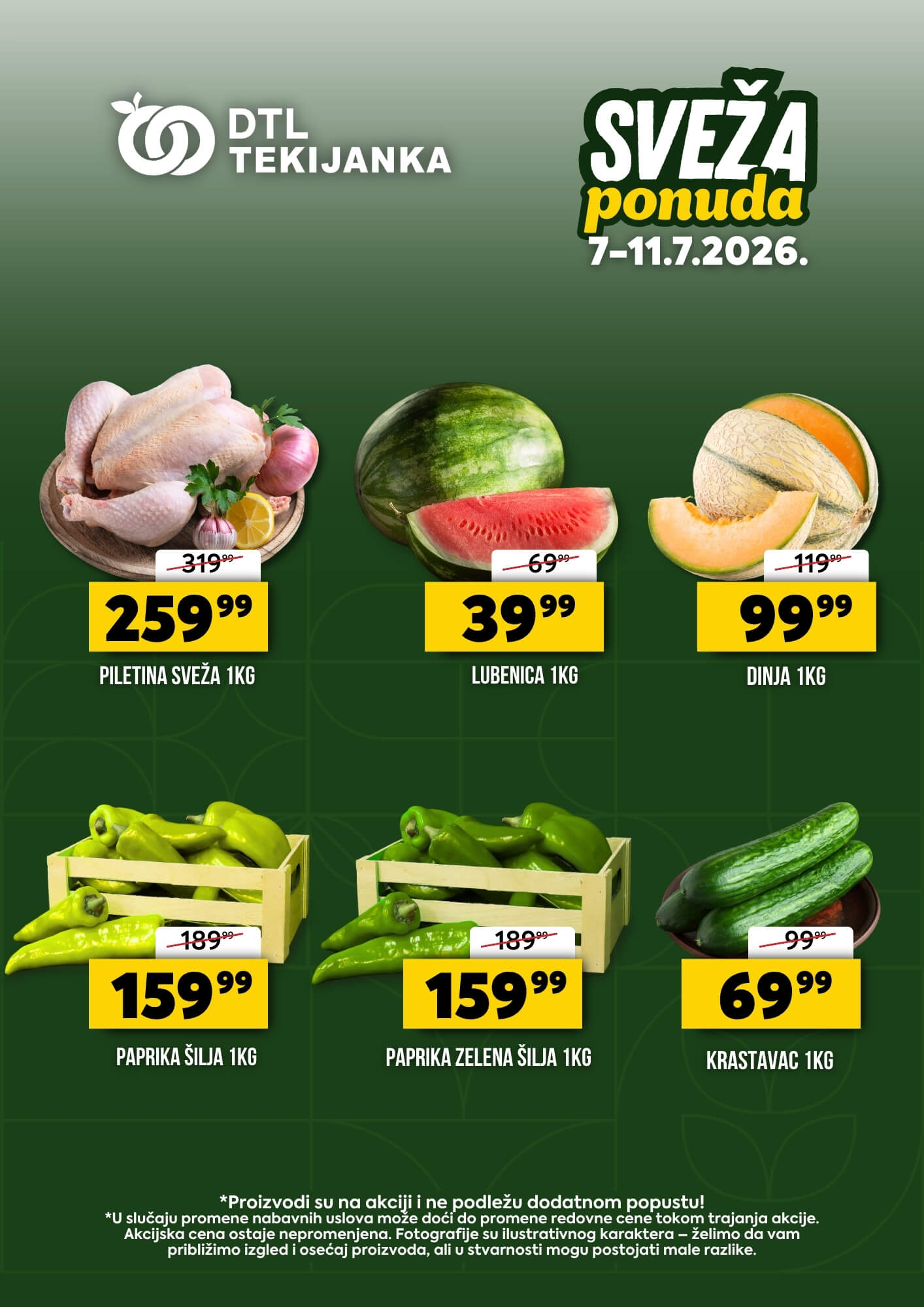 Sveža ponuda 7-11.7.2026