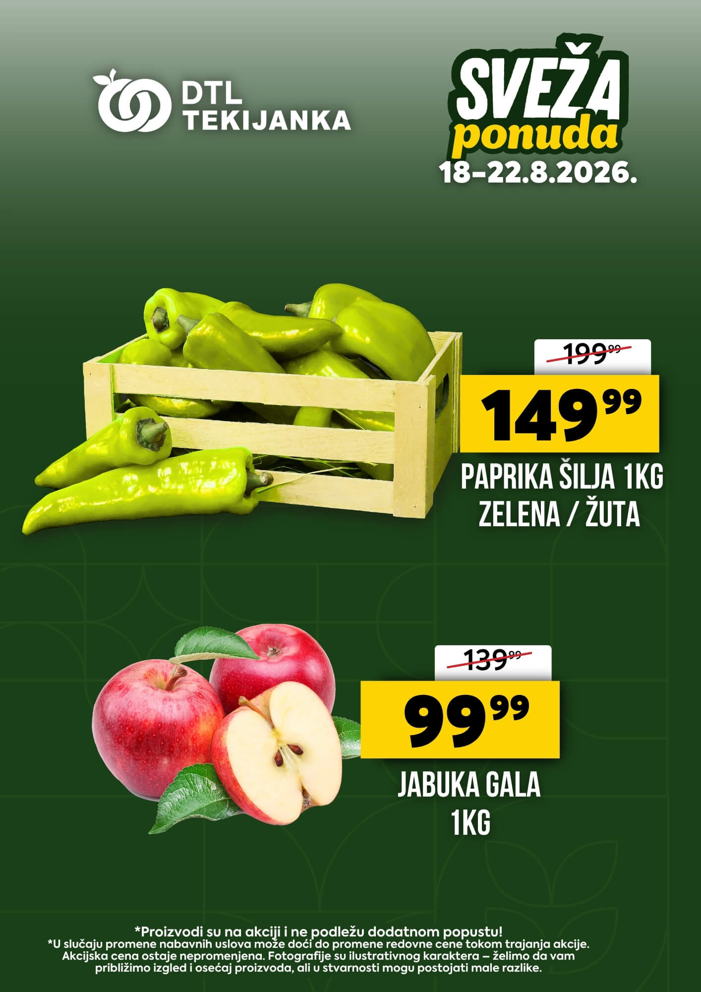 Sveža ponuda 18-22.8.2026