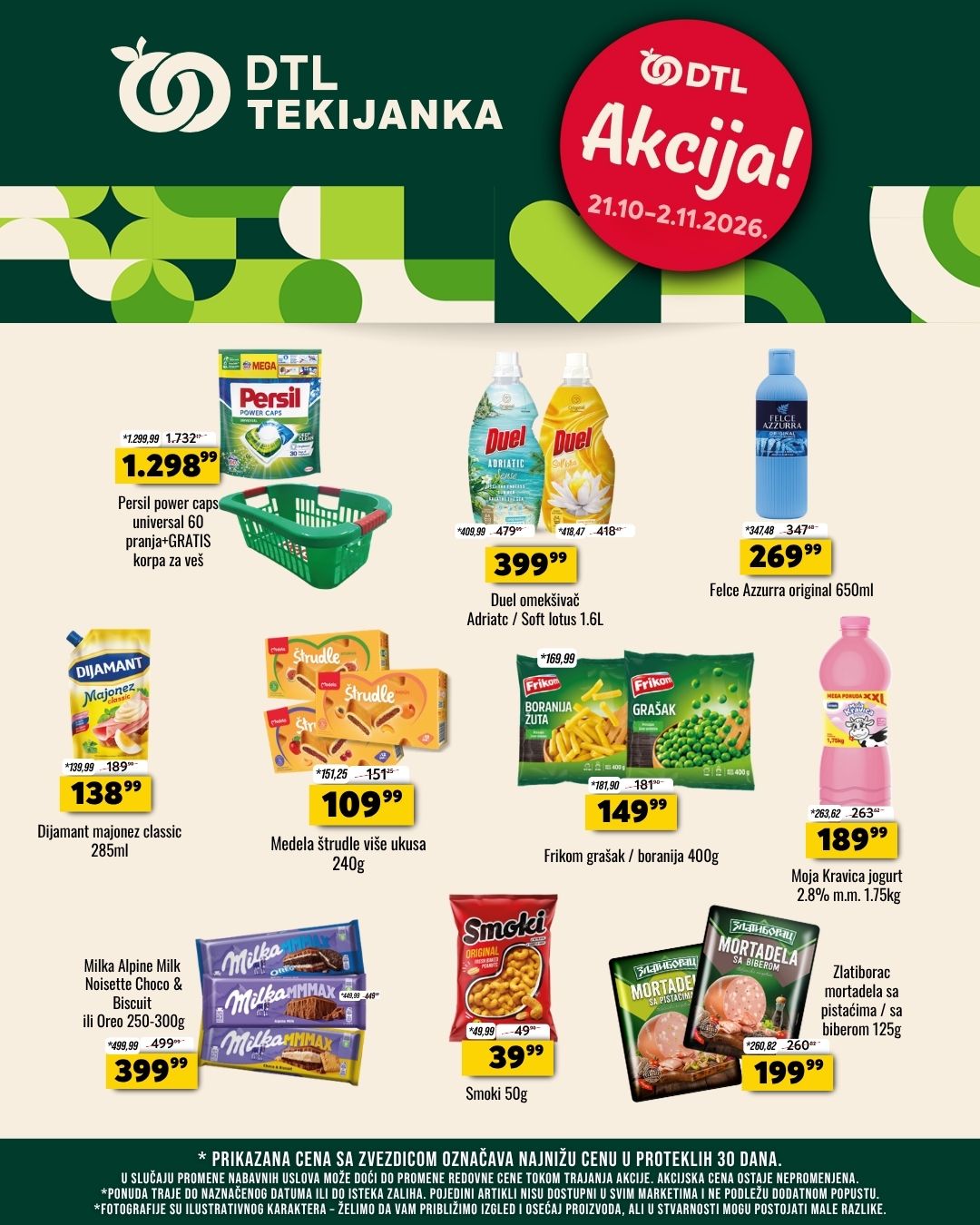 DTL akcija 21.10-2.11.2026